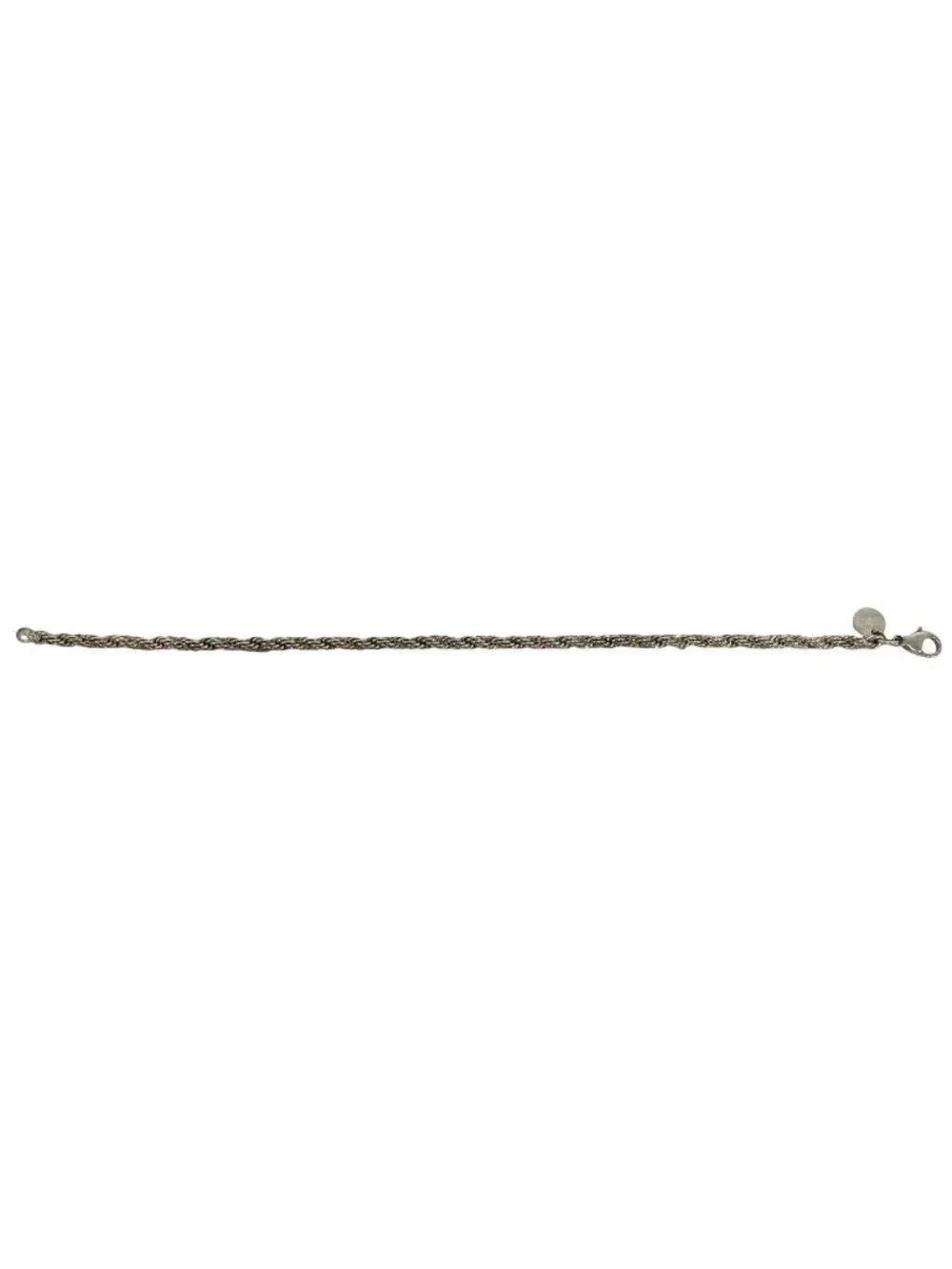 Tiffany & Co Vintage Twisted Rope Bracelet Silver Yellow Gold